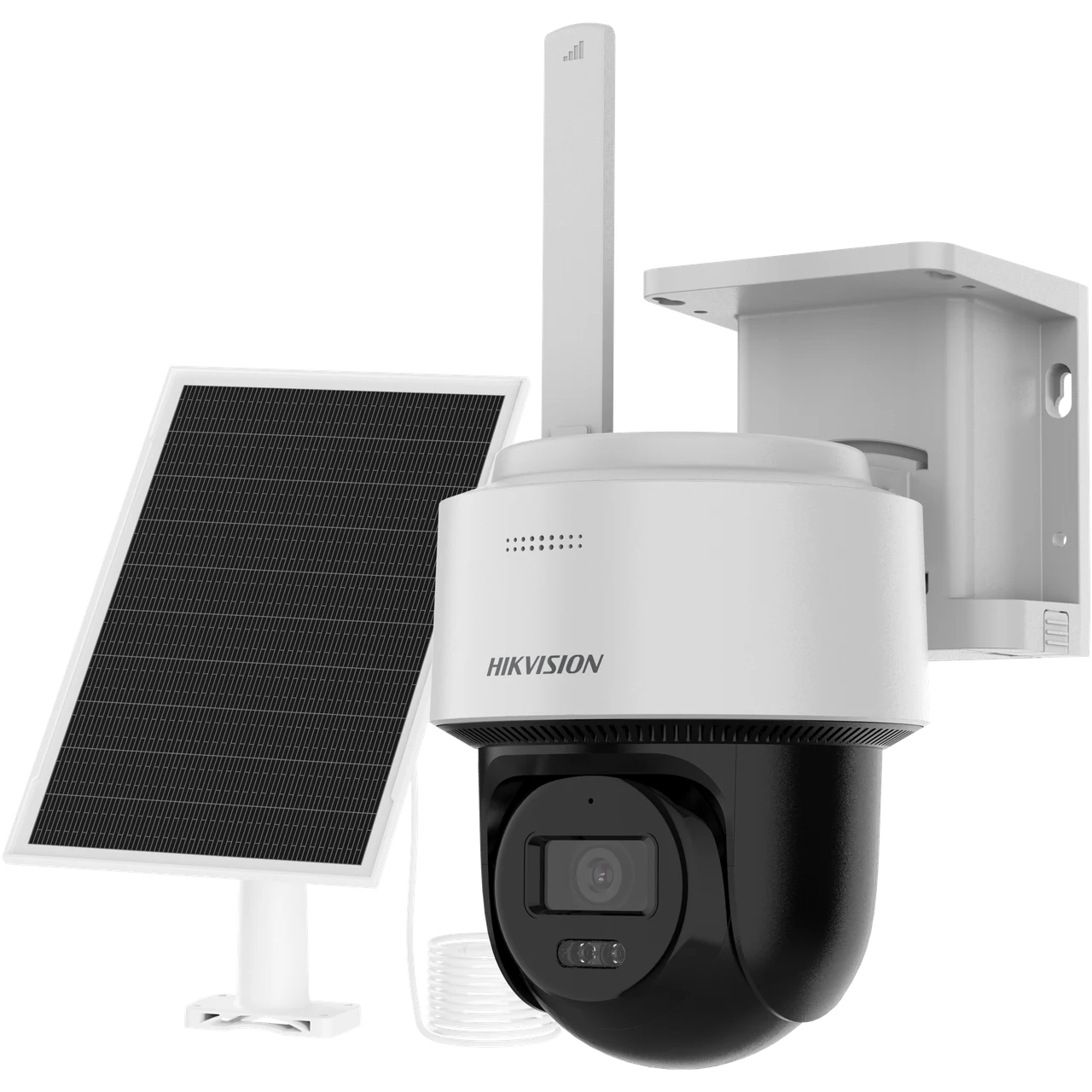 ShadowSecure pan-and-tilt Solar 4G Camera with solar panel
